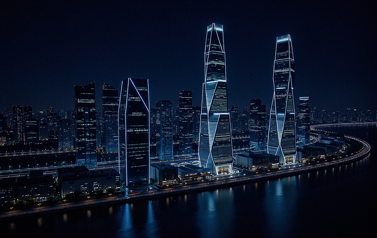 Seoul Digital Skyline